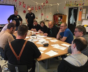 Bild på deltagare under ett seminarium