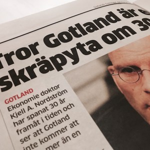 Bild av tidningsartikel