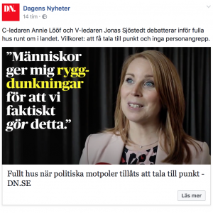 Politiker och debatter är intill döden tråkiga. I alla fall som de sett ut de senaste åren. Men kanske vi får något annat nu? Något som plockar tjafset ur sandlådan och ger oss något som är på riktigt istället?